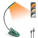 Glocusent Willow Book Light for Reading in Bed, 10 LED Bright Reading Light