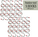GLOCY Multipurpose S Hook for KitchenWardrobeWork ShopBathroomGardenOffice