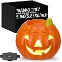 Glooglitter Halloween Pumpkin Wax Warmer Electric Candle Melts Gifts
