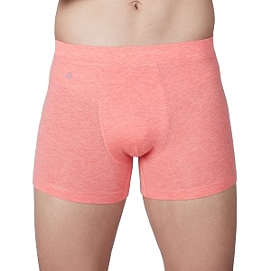 GLOOT Mens Cotton Blend Modern Solid Trunks