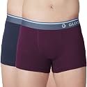 GLOOT Men39s Cotton Trunks Striped Briefs