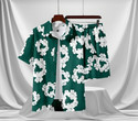 GLORI STAR Men Printed Multicolor Night Suit Set