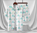 GLORI STAR Men Printed Multicolor Night Suit Set