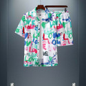 GLORI STAR Men Printed Multicolor Night Suit Set