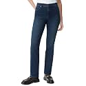 Gloria Vanderbilt Womens Amanda Classic High Rise Tapered Jean Petite