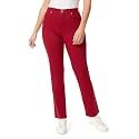 Gloria Vanderbilt Womens Amanda Classic High Rise Tapered Jean Petite