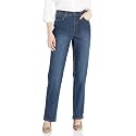 Gloria Vanderbilt Womens Amanda Classic High Rise Tapered Jean Petite