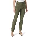 Gloria Vanderbilt Womens Amanda Classic High Rise Tapered Jean Petite