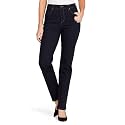 Gloria Vanderbilt Womens Amanda Classic High Rise Tapered Jean Petite