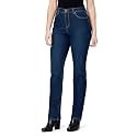 Gloria Vanderbilt Womens Amanda Classic High Rise Tapered Jean Petite
