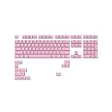 GLORIOUS Gaming ABS Doubleshot 123-Keycap Set (ANSI) - Premium OEM Profile in Playful Pink - Perfect for RGB Backlit Mechanical Keyboards