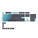 Glorious GPBT Celestial Ice Keycaps - Premium Cherry-Profile 114 Keys Set with Bright Blue &amp; Deep Navy Blue Gradient Design - Durable, Readable, Compatible with GMMK Models &amp; Standard Keyboards