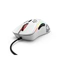 Glorious Model D- (Minus) Gaming Mouse, Glossy White (GLO-MS-DM-GW) (Renewed)