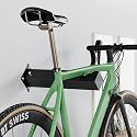 GLORY MEDAL HANGERS Glory Bicycle Wall Mount-Cycling Indoor Bike Storage.Bicycle Wall Rack|Wall Mount Stand,Organizer|Hang Heavy Duty Bike|Turn Your Bike Into Art (15 kg Capacity,Black Glossy Finish)