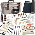 GLORYFIRE Deluxe 378-Pack Universal Gun Cleaning Kit with Mat