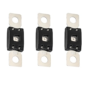 gloso bdfm megaamg fuse bolt down fuse m8 51634 70a - 3 pack