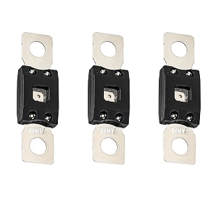 gloso bdfm megaamg fuse bolt down fuse m8 51634 100a - 3 pack