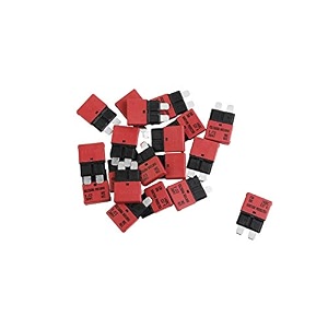 gloso circuit breaker auto reset fuse for car truck rv automotive marine boat trolling motor amp custom wiring audio battery protection e37 auto t1 reset low profile atcato 14 vdc - 10a -1 pack