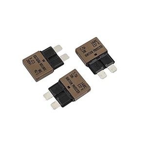 gloso e37 auto t1 reset low profile atcato circuit breakers - 75a - 3 pack