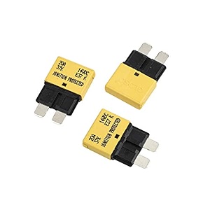 gloso e37 auto t1 reset low profile atcato circuit breakers - 20a - 3 pack