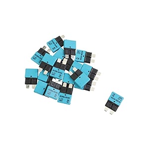 gloso circuit breaker auto reset fuse for car truck rv automotive marine boat trolling motor amp custom wiring audio battery protection e37 auto t1 reset low profile atcato 14 vdc 15a - 1 pack
