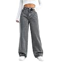 Glossia Denim Baggy Jeans for Women 