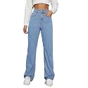 Glossia Denim Baggy Jeans for Women 