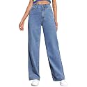 Glossia Denim Baggy Jeans for Women 