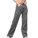 Glossia Denim Baggy Jeans for Women 