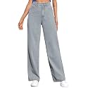 Glossia Denim Baggy Jeans for Women 