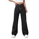 Glossia Denim Baggy Jeans for Women 