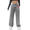 Glossia Denim Baggy Jeans for Women 