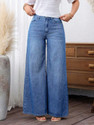 Glossia Loose Fit Women Blue Jeans