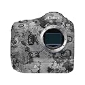 Glossy Glitter Camera Skin Compatible with Canon EOS R1 (2024) - Viper Urban - Premium 3M Vinyl Protective Wrap Decal Cover - Easy to Apply | Crafted in the USA by MightySkins
