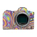 Glossy Glitter Camera Skin Compatible with Canon EOS R5C (2022) - Gobstopper - Premium 3M Vinyl Protective Wrap Decal Cover - Easy to Apply | Crafted in the USA by MightySkins