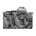 Glossy Glitter Camera Skin Compatible with Nikon Z5 II (2025) - Viper Urban - Premium 3M Vinyl Protective Wrap Decal Cover - Easy to Apply | Crafted in the USA by MightySkins