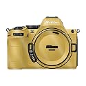 Glossy Glitter Camera Skin Compatible with Nikon Z5 II (2025) - Solid Marigold - Premium 3M Vinyl Protective Wrap Decal Cover - Easy to Apply | Crafted in the USA by MightySkins