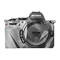 Glossy Glitter Camera Skin Compatible with Nikon Z5 II (2025) - Mono Camo - Premium 3M Vinyl Protective Wrap Decal Cover - Easy to Apply | Crafted in the USA by MightySkins