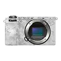 Glossy Glitter Camera Skin Compatible with Sony A6700 Mirrorless Camera (2023) - Viper Snow - Premium 3M Vinyl Protective Wrap Decal Cover - Easy to Apply | Crafted in the USA by MightySkins