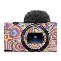 Glossy Glitter Camera Skin Compatible with Sony ZV-1 Mark II (2023) - Gobstopper - Premium 3M Vinyl Protective Wrap Decal Cover - Easy to Apply | Crafted in the USA by MightySkins