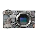 Glossy Glitter Camera Skin Compatible with Sony A6700 Mirrorless Camera (2023) - Riverbed - Premium 3M Vinyl Protective Wrap Decal Cover - Easy to Apply | Crafted in the USA by MightySkins