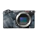Glossy Glitter Camera Skin Compatible with Sony A6700 Mirrorless Camera (2023) - Storm Cloud - Premium 3M Vinyl Protective Wrap Decal Cover - Easy to Apply | Crafted in the USA by MightySkins