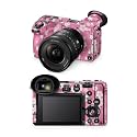 Glossy Glitter Camera Skin Compatible with Sony FX2 Digital Camera (2025) - Sakura Pink - Premium 3M Vinyl Protective Wrap Decal Cover - Easy to Apply | Crafted in the USA by MightySkins
