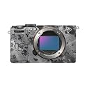 Glossy Glitter Camera Skin Compatible with Sony A7C Mark II (2023) - Viper Urban - Premium 3M Vinyl Protective Wrap Decal Cover - Easy to Apply | Crafted in the USA by MightySkins