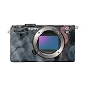 Glossy Glitter Camera Skin Compatible with Sony A7C Mark II (2023) - Storm Cloud - Premium 3M Vinyl Protective Wrap Decal Cover - Easy to Apply | Crafted in the USA by MightySkins