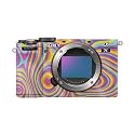 Glossy Glitter Camera Skin Compatible with Sony A7C Mark II (2023) - Gobstopper - Premium 3M Vinyl Protective Wrap Decal Cover - Easy to Apply | Crafted in the USA by MightySkins