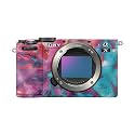 Glossy Glitter Camera Skin Compatible with Sony A7C Mark II (2023) - Paint Party - Premium 3M Vinyl Protective Wrap Decal Cover - Easy to Apply | Crafted in the USA by MightySkins