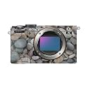 Glossy Glitter Camera Skin Compatible with Sony A7C Mark II (2023) - Riverbed - Premium 3M Vinyl Protective Wrap Decal Cover - Easy to Apply | Crafted in the USA by MightySkins
