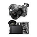 Glossy Glitter Camera Skin Compatible with Sony FX2 Digital Camera (2025) - Mono Camo - Premium 3M Vinyl Protective Wrap Decal Cover - Easy to Apply | Crafted in the USA by MightySkins