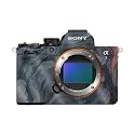 Glossy Glitter Camera Skin Compatible with Sony Alpha A7 Mark V (2025) - Storm Cloud - Premium 3M Vinyl Protective Wrap Decal Cover - Easy to Apply | Crafted in the USA by MightySkins